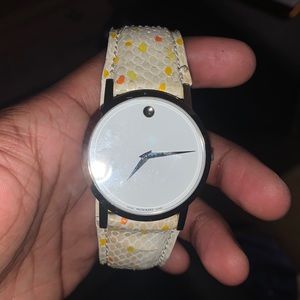 Movado Women Watch Scale Print